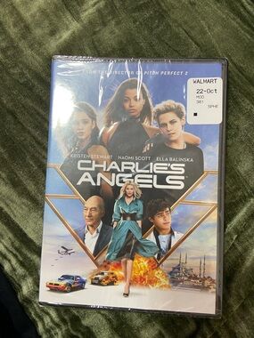 Charlie's Angels (DVD) Movie Cover - Blue